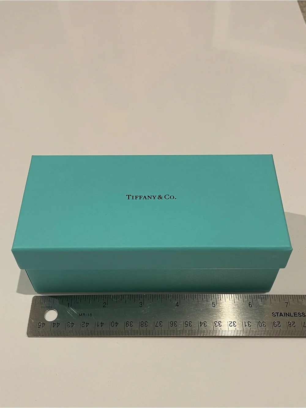 Tiffany & Co. Signature Turquoise Jewelry Glasses EMPTY Box